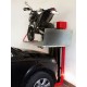 Motorcycle parking lift for garage
