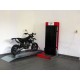 Motorcycle parking lift for garage