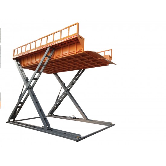 Parking system with mobile scissor lift "int-System-3"